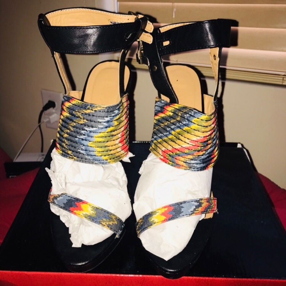 Corkscrew Stiletto Heels